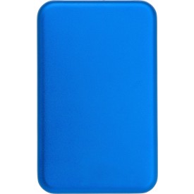 Aluminium zonne-energie powerbank Tycho-Blauw