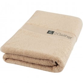 Amelia badhanddoek 70 x 140 cm van 450 g/m² katoen-Beige