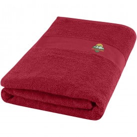 Amelia badhanddoek 70 x 140 cm van 450 g/m² katoen-Rood
