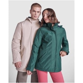 America gewatteerde parkajack - dames - recycled polyester - 400g/m2 - waterdicht