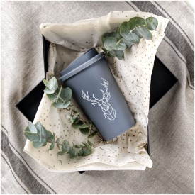 Americano® beker 350 ml - PP - dubbelwandig - geïsoleerd - draaideksel