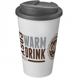 Americano® 350 ml geïsoleerde beker-Wit, grijs