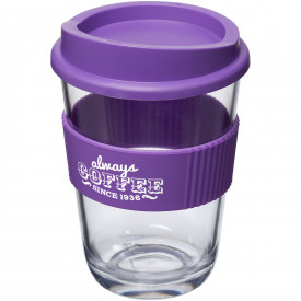 Americano® cortado 300 ml beker met grip-Paars