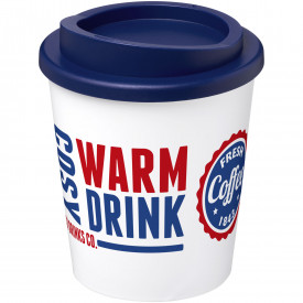 Americano® espresso 250 ml geïsoleerde beker-Wit,blauw