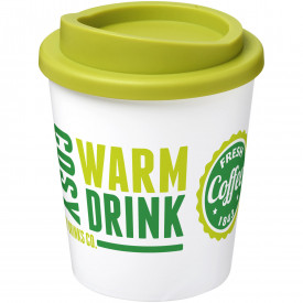 Americano® espresso 250 ml geïsoleerde beker-Wit,limegroen