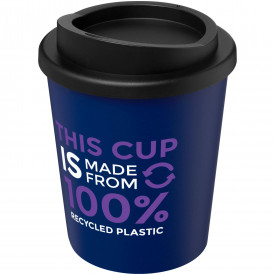 Americano® Espresso 250 ml gerecyclede geïsoleerde beker-Blauw, zwart