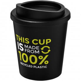 Americano espresso koffiebeker 250 ml - gerecycled kunststof - dubbelwandig - draaideksel