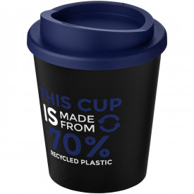 Americano® Espresso Eco 250 ml gerecyclede beker -Zwart, blauw