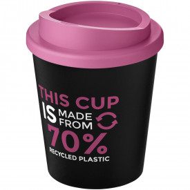 Americano® Espresso Eco 250 ml gerecyclede beker -Zwart, magenta