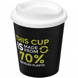 Americano® Espresso Eco 250 ml gerecyclede beker -Zwart, wit