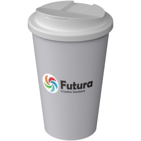 Americano® Infiniti geïsoleerde beker van 350 ml met morsbestendig deksel-Lichtgrijs
