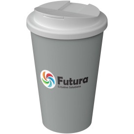 Americano® Infiniti geïsoleerde beker van 350 ml met morsbestendig deksel-Rotsgrijs