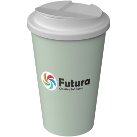 Americano® Infiniti geïsoleerde beker van 350 ml met morsbestendig deksel-Saliegroen