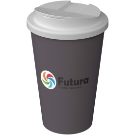 Americano® Infiniti geïsoleerde beker van 350 ml met morsbestendig deksel-Schemergrijs