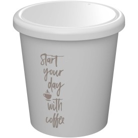 Americano® Piccolo 100 ml beker met deksel-Wit