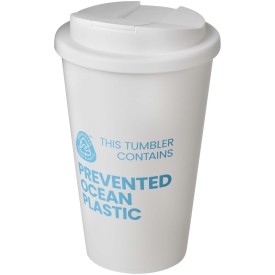 Americano® POP 350 ml geïsoleerde beker met morsbestendig deksel-Wit