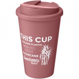 Americano® Renew geïsoleerde 350 ml beker met knoeibestendig deksel-Roze