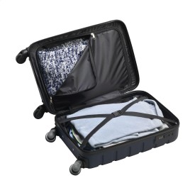Amsterdam handbagage koffer - 55 x 35 x 20 cm - cijferslot - uitschuifbare greep