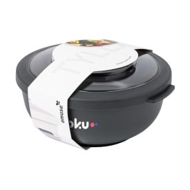 Amuse kunststof kom – 1L – stapelbaar – Tritan deksel – Made in Belgium