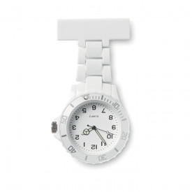 Analoog zusterhorloge-Wit-Zonder opdruk