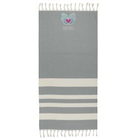 Anders hammam handdoek 147 x 75,5 cm-Navy