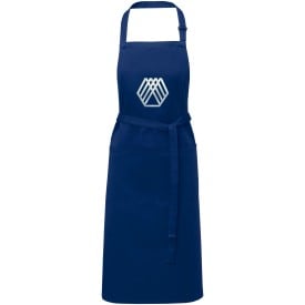 Andrea apron with adjustable neck strap-Navy