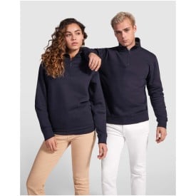 Aneto kwartrits sweater - heren - katoen/polyester - 280 g/m2