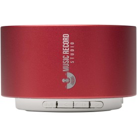 Ankaa 3W gerecycleerde aluminium draadloze Bluetooth®-speaker-Rood