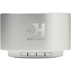 Ankaa 3W gerecycleerde aluminium draadloze Bluetooth®-speaker-Zilver