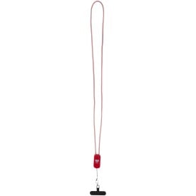 Anser gerecycleerde plastic smartphonesnoer met geïntegreerde 27W 5-in-1 kabel-Rood