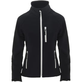 Antartida softshell damesjack-Zwart