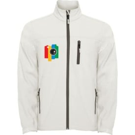 Roly Antartida softshell jack - kinderen - polyester - 300 g/m2