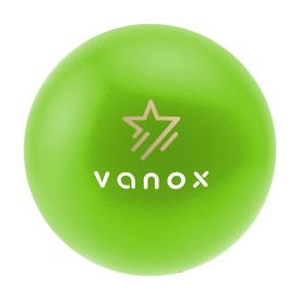 anti-stress bal - bol - Ø 6,3 cm - kunststof-Lime