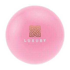 anti-stress bal - bol - Ø 6,3 cm - kunststof-Roze