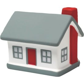 anti-stress bal - huis - 7,7 cm - PU