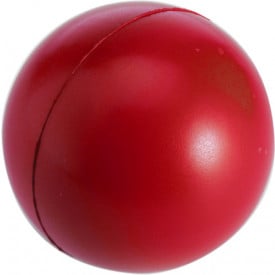 Anti-stess bal van PU foam.-Rood-Zonder opdruk
