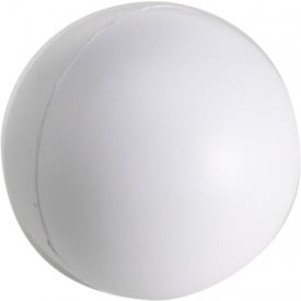 Anti-stess bal van PU foam.-Wit-Zonder opdruk