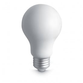 Anti-stress gloeilamp-Wit-Zonder opdruk
