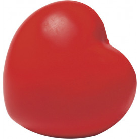 Anti stress hartvorm-Rood-Zonder opdruk
