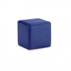 Anti-stress vierkant zacht materiaal-Blauw-Zonder opdruk