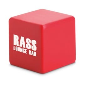 anti-stress bal - kubus - 4,5 cm - PU
