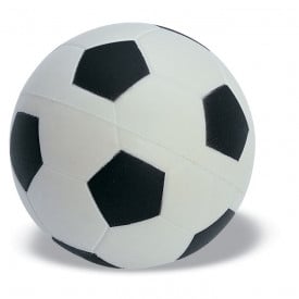 Anti-stress voetbal thema-Wit/zwart-Zonder opdruk