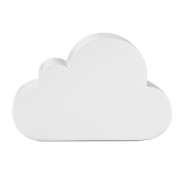 anti-stress bal - wolk - 8 cm - PU