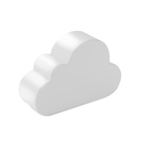 anti-stress bal - wolk - 8 cm - PU