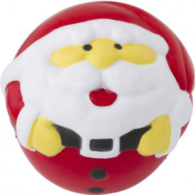 Anti Stressbal Kerstman-Rood-Zonder opdruk