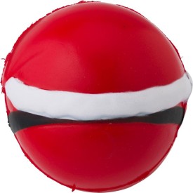 anti-stress bal - kerstman - Ø 6,5 cm - PU