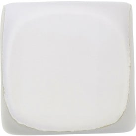 anti-stress bal - dobbelsteen - met cijfers - 5,4 cm - PU