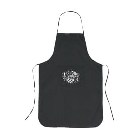 Schort - 90x58 cm - katoen - 130 g/m² - opgestikte zak