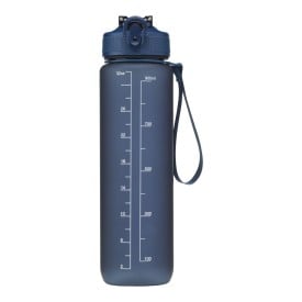 AquaSport RCS Recycled Water Bottle 1 L-Blauw