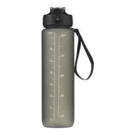 AquaSport RCS Recycled Water Bottle 1 L-Zwart